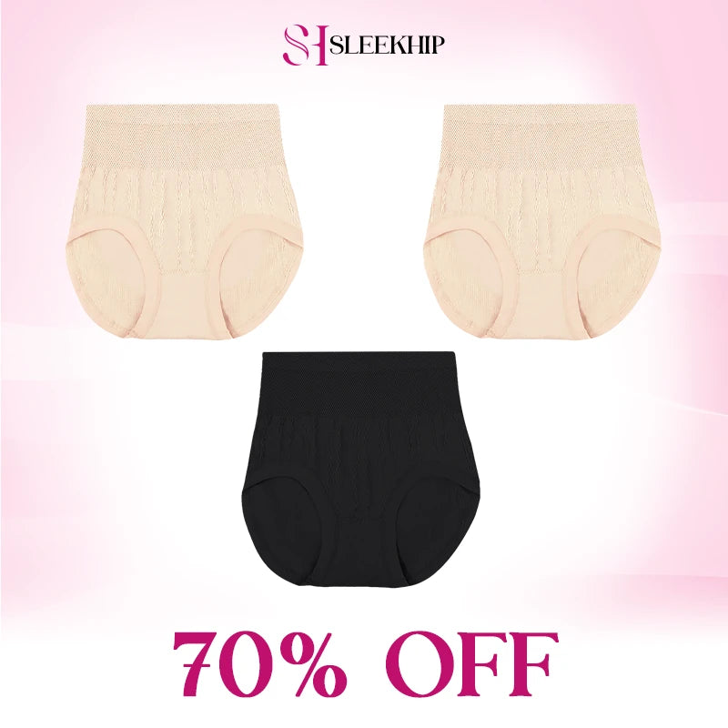 Meracharm - Leakproof High-Waist Tummy-Control Butt-Lifting Panties