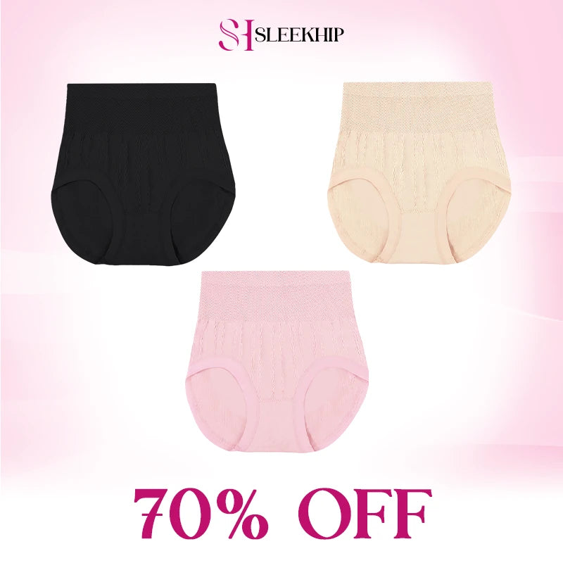 Meracharm - Leakproof High-Waist Tummy-Control Butt-Lifting Panties