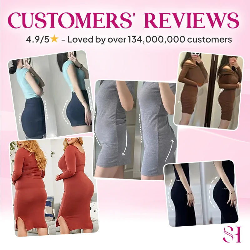 Meracharm - Leakproof High-Waist Tummy-Control Butt-Lifting Panties